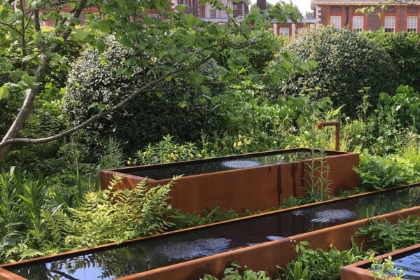 The Sound Garden with planting by Humaira Ikram of Studio Ikram